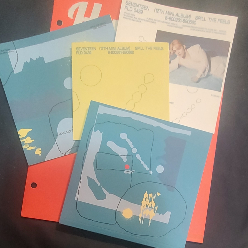 Seventeen spill the feel cds